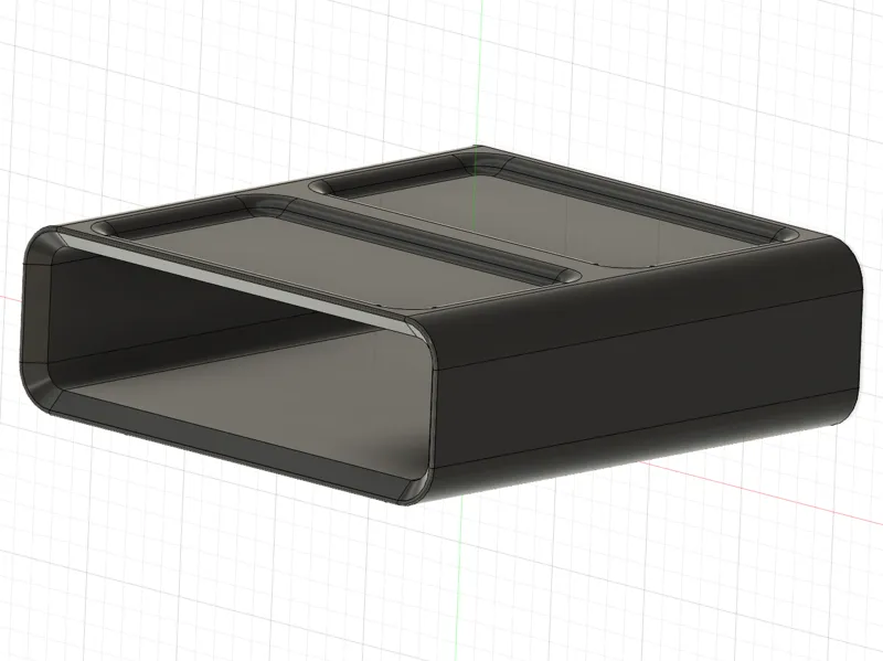Desk organizer, stackable, simple print