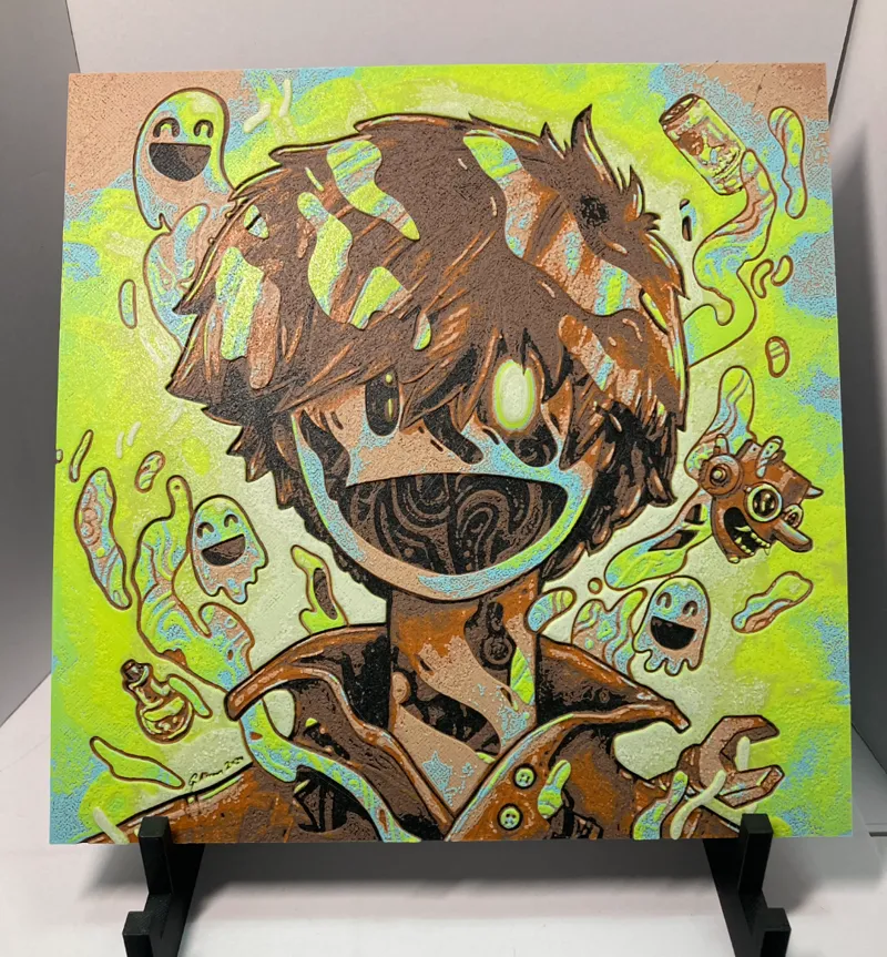 GoodKid4 Album Cover Hueforge