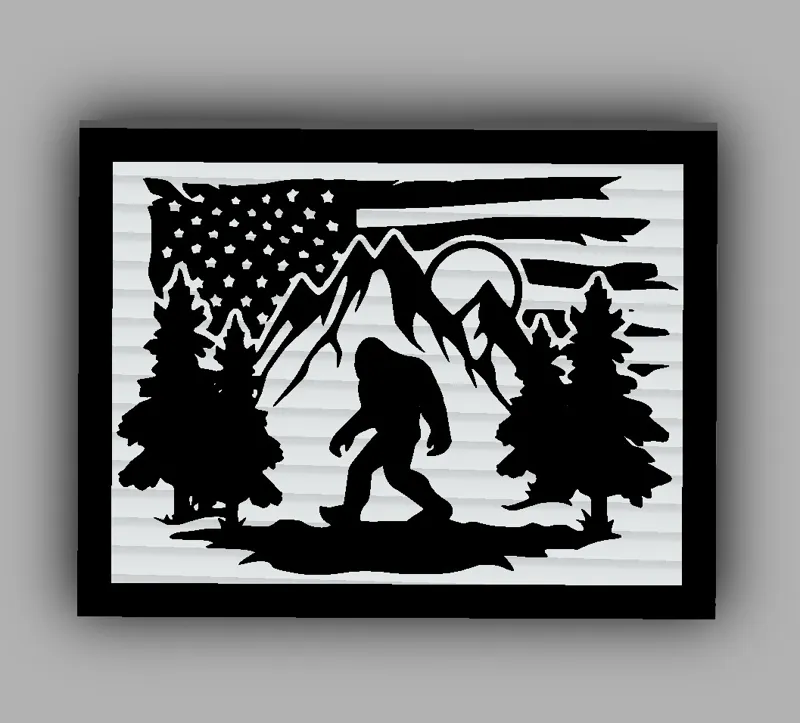 Bigfoot Light Box