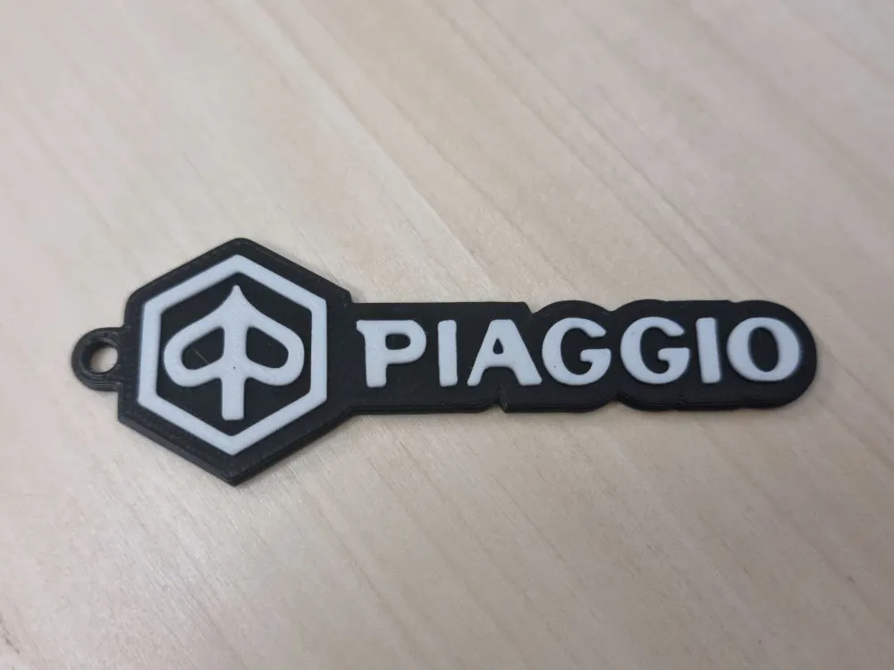 PIAGGIO KEYCHAIN - Free 3D Print Model - MakerWorld