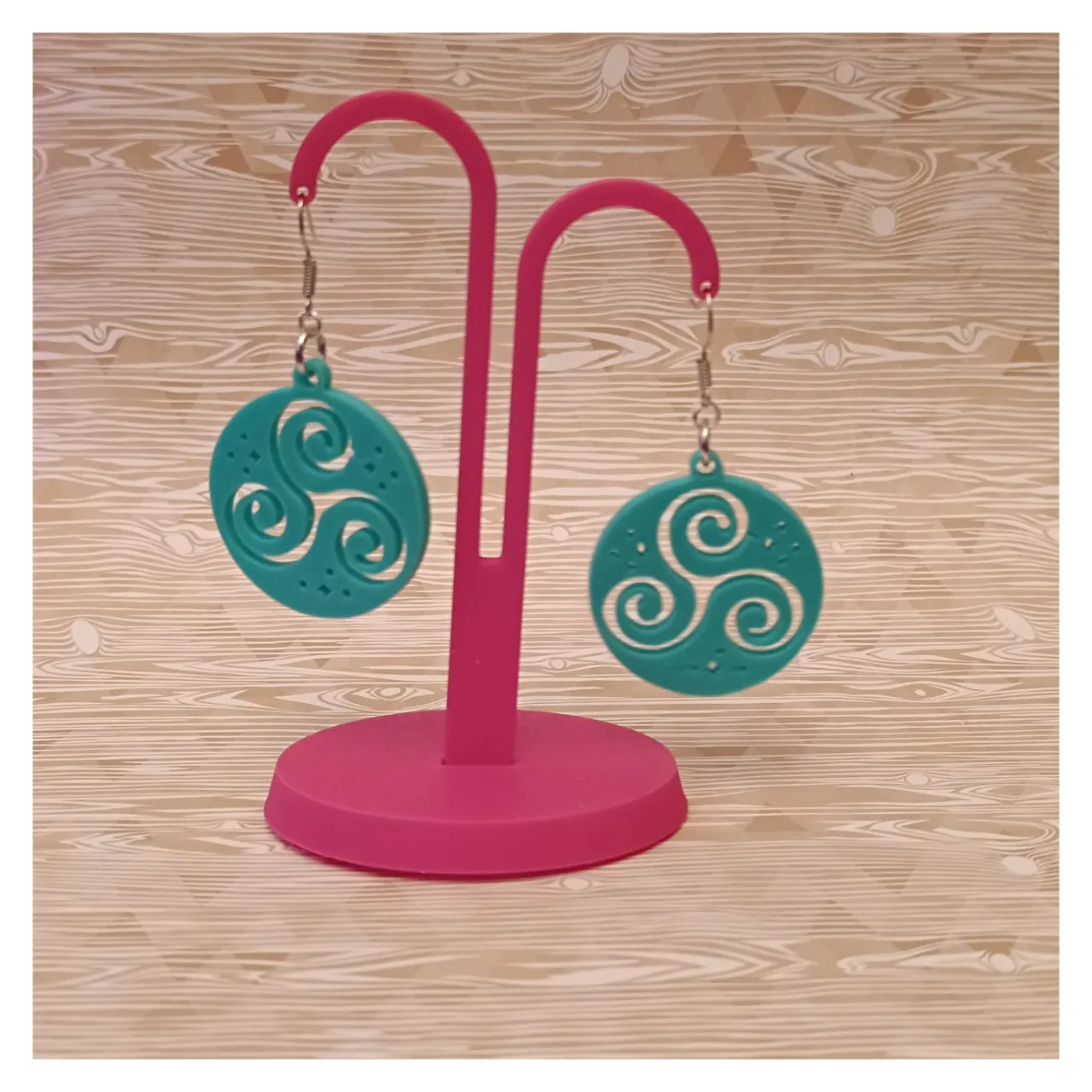 Pendientes trisquel view 3