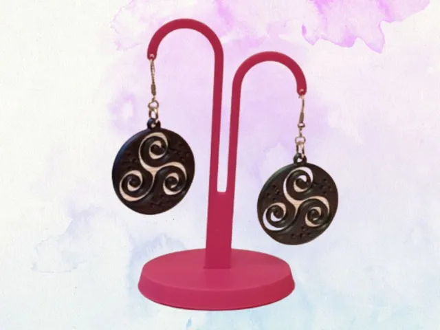 Pendientes trisquel