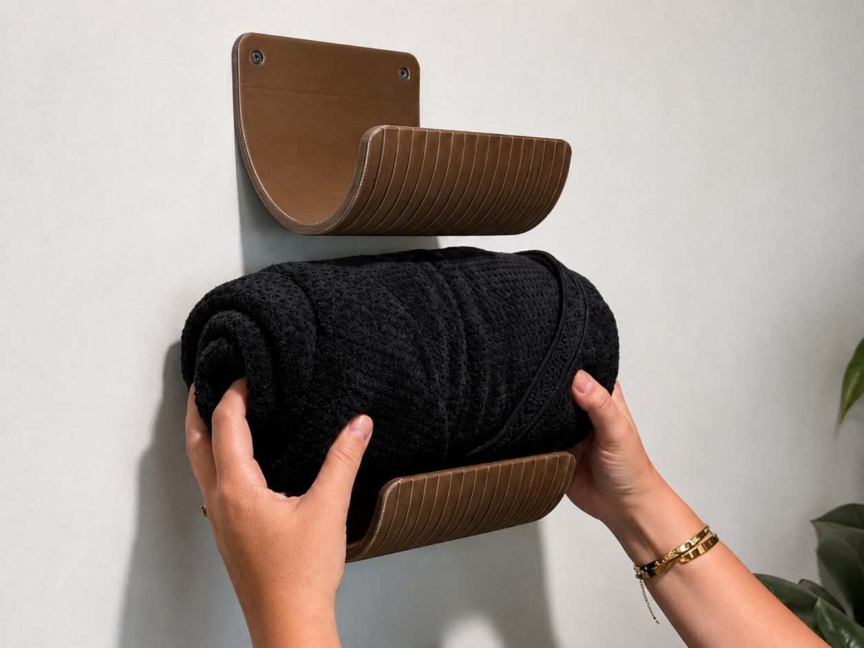 Bathroom Towel Rack - 1