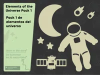 Pack déco univers phosphorescent — photo 2