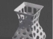 vase with holes