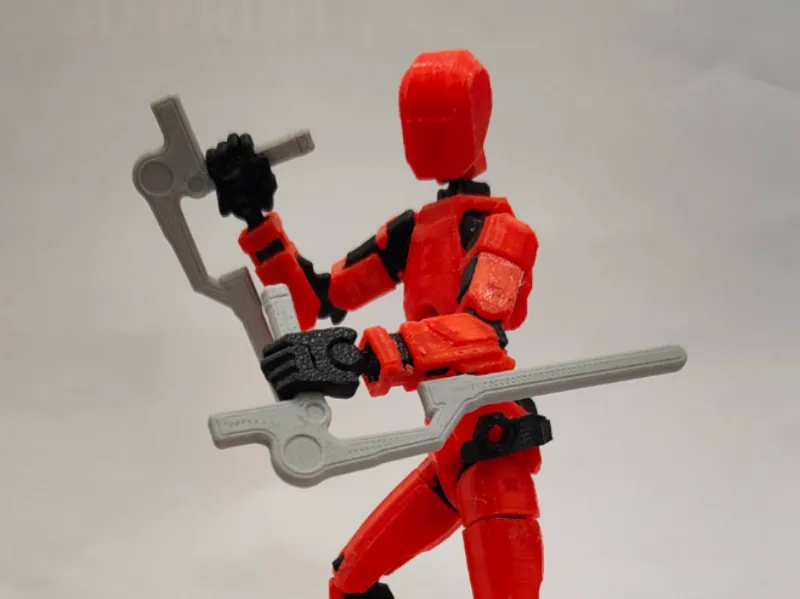 Dummy 13 - Dual Tonfa / Baton Weapon