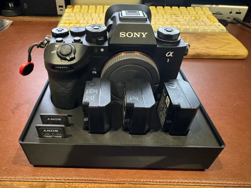 Gridfinity Base for Sony A9III & Sony A1II