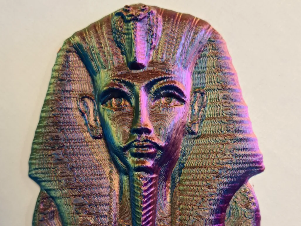 Buste de pharaon égyptien