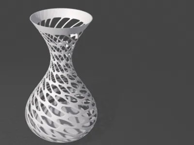Just a vase with a hole 