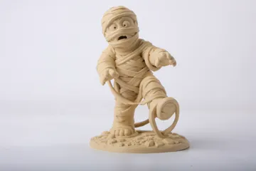 Figura decorativa: Runaway Mummy Figurine - Whimsical Halloween Art — vista de referencia 3