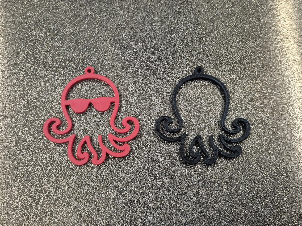 Octopus Earrings view 2