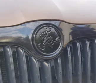 Skoda Superb 2 Emblem "Skorpion" 90mm