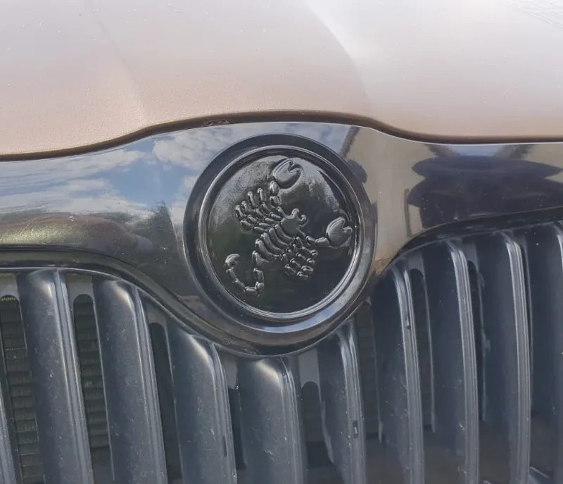 Skoda Superb 2 Emblem "Skorpion" 90mm