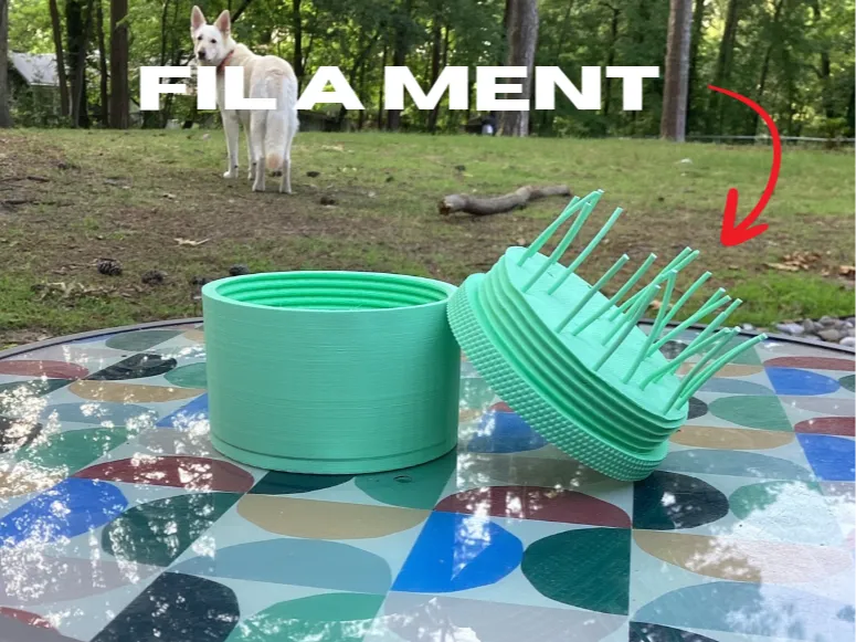 100% 3d printed portable coffee WDT tool