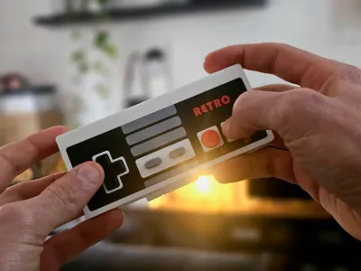 NES Retro - Clickable Buttons