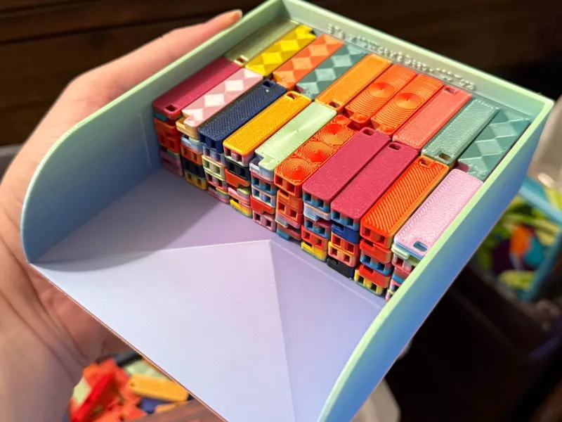 100 Bitonal Whistle Counting Tray, A1 Mini! 10x5x2