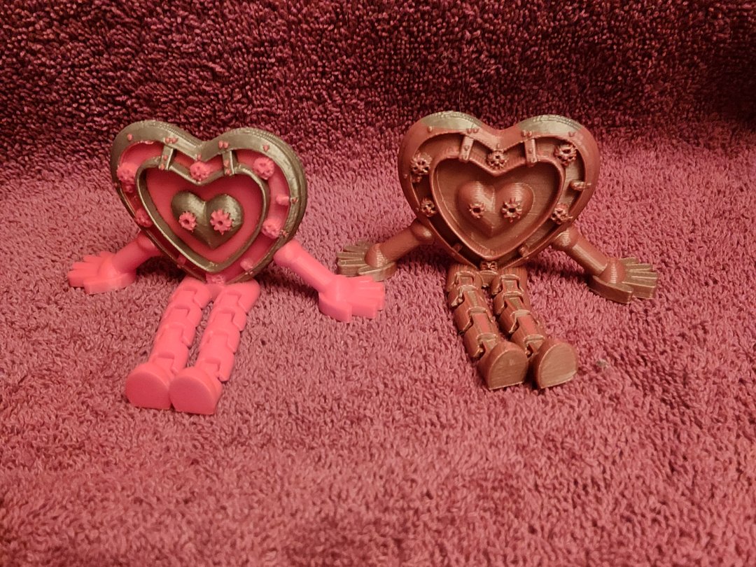 Steampunk Heart Buddy