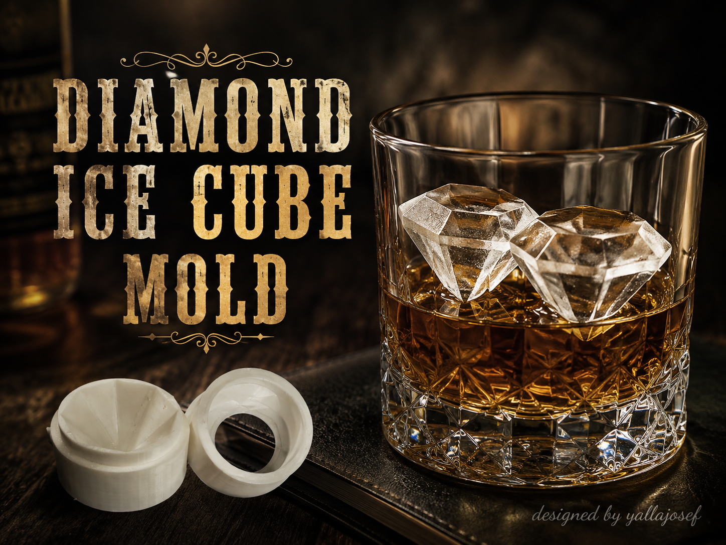 Diamond Ice Cube Mold - 1