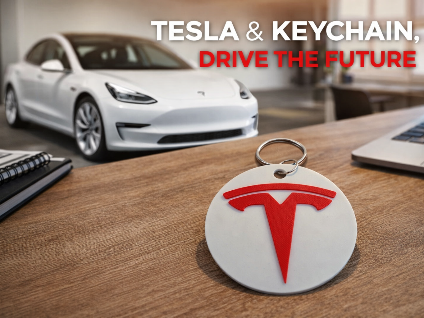 TESLA - Keychain