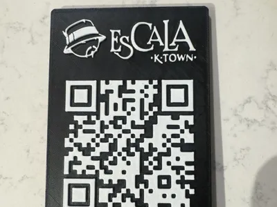 Escala - Table QR