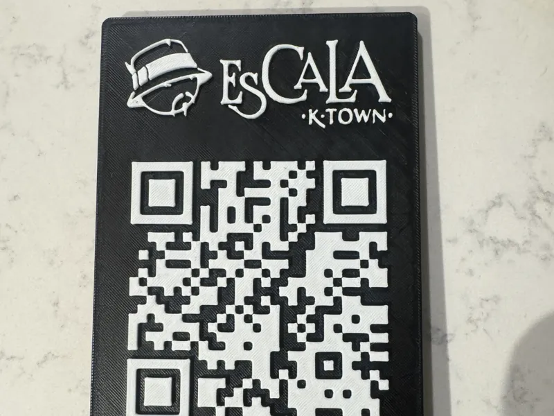 Escala - Table QR