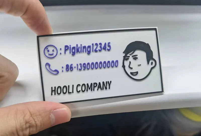 Customizable Business Card With Notion Avatar