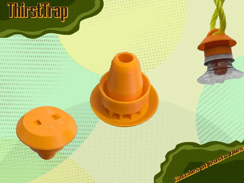 ThirstTrap - Fly Catching Bottle Adaptor