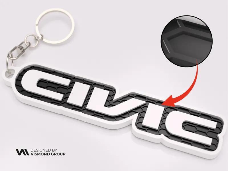 Honda Civic Keychain