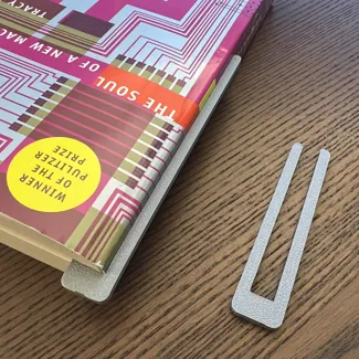 Pin Style Bookmark (wrap around spine)