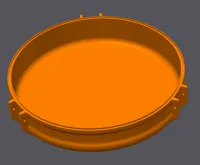 Bottom without silica container ring, 10% infill
