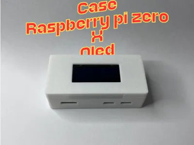 Raspberry Pi Zero W Case - 1.3" OLED