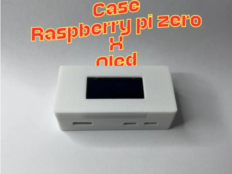 Raspberry Pi Zero W Case - 1.3" OLED