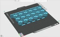 OpenGrid Screwdriver Holder - 1 Level - OpenConnect