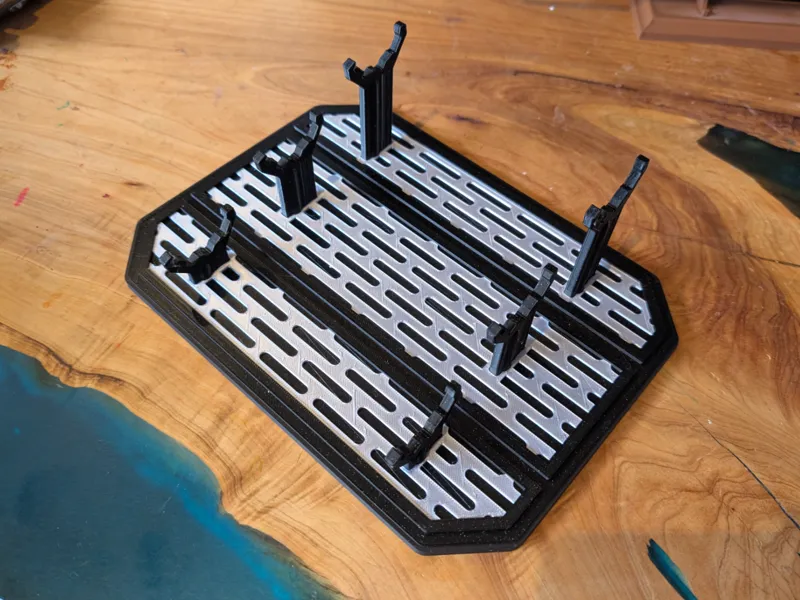 Lightsaber Hilt Display Stand - Compact Triple