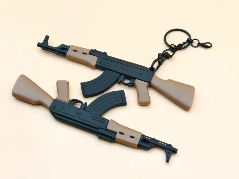 Miniatura 1 do modelo 3D 一代神枪：AK-47（已上传mini可打配置）