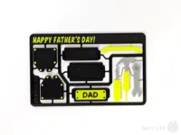 "Happy Father's Day" - Ready to Print Standalone Kit Card