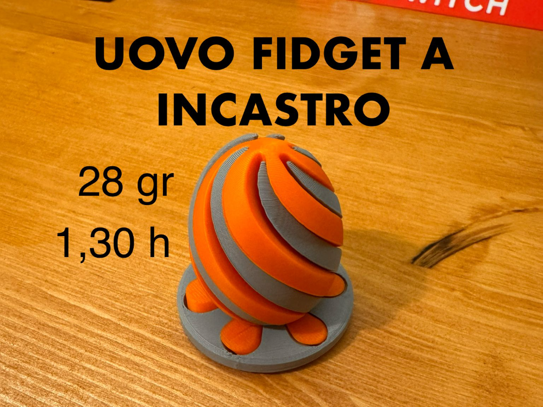 uovo rilassante - fidget a scorrimento