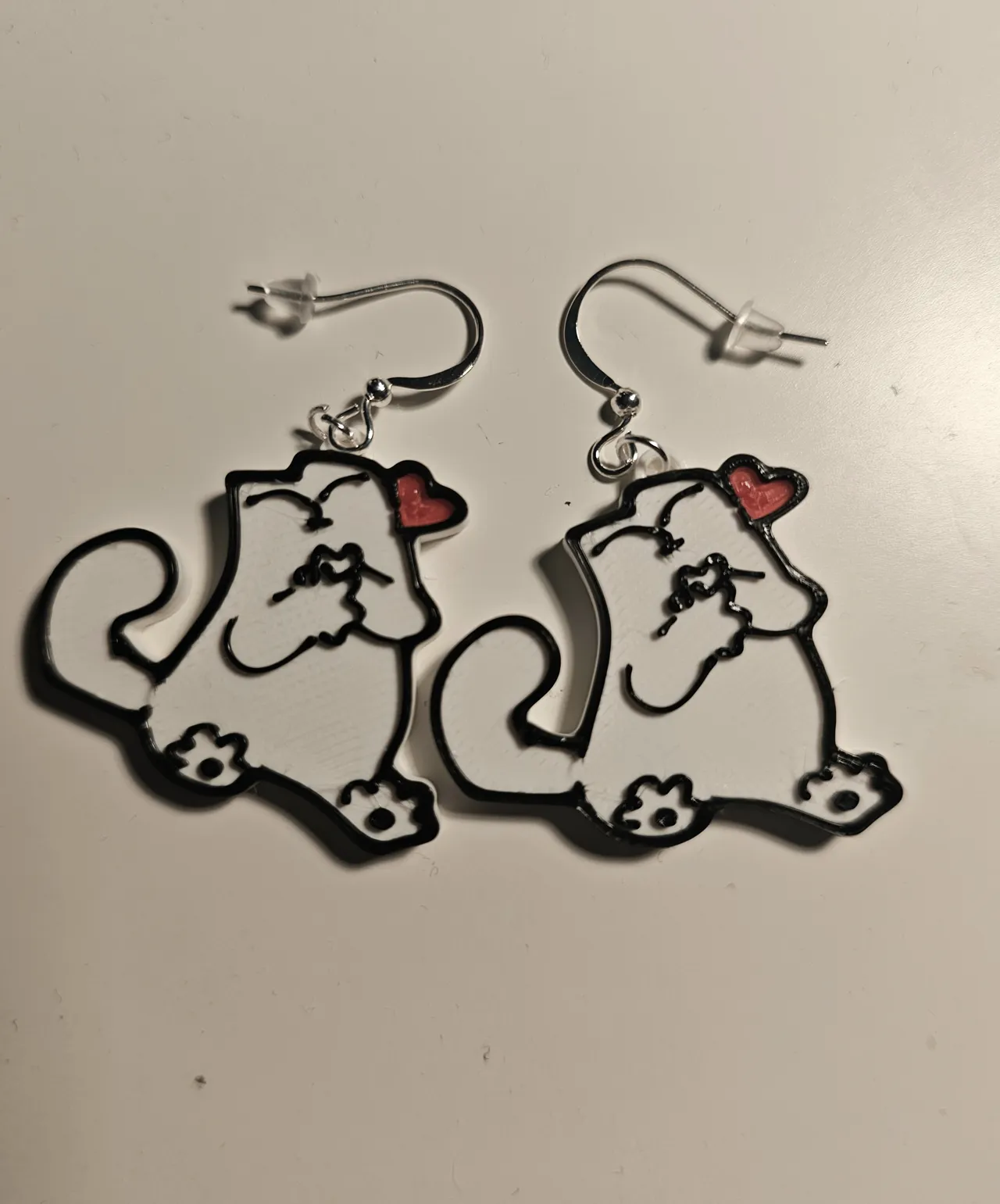 Pendientes gato view 2