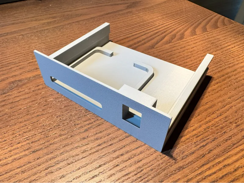 RackMod 1U Slide: Lutron Caseta Bridge Keystone