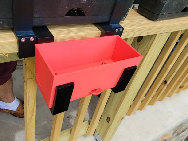Self Watering Planter for balcony clips