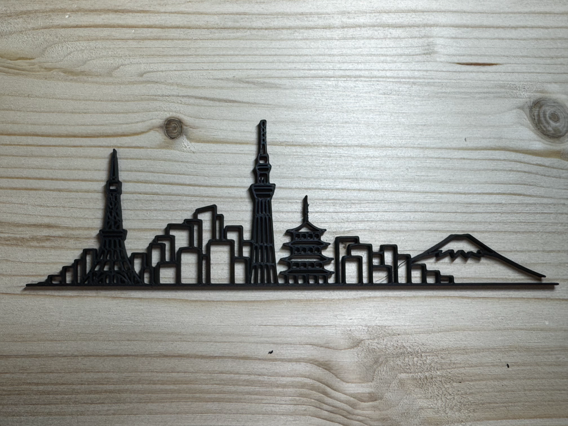 Tokyo City Skyline - Minimalist Wall Art Decor