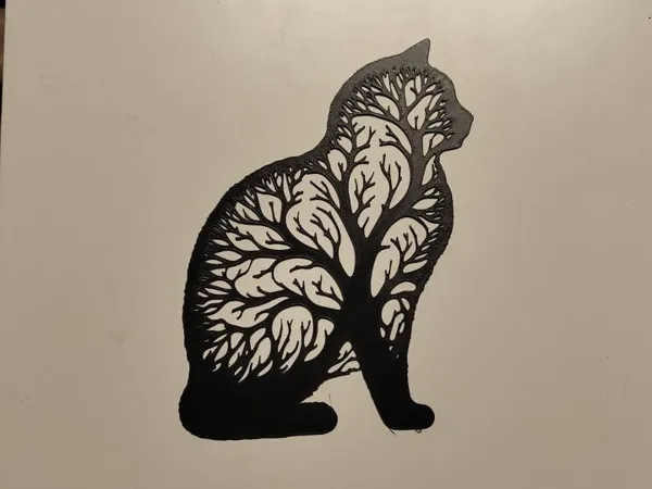 Déco murale arbre à chat