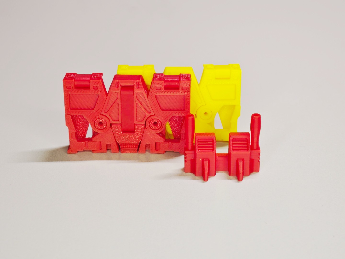 Miniatura 1 do modelo 3D 变形金刚 磁带战士 激光鸟 玩具 拼装 可动 可变形 多色搭配 机器人 快速打印