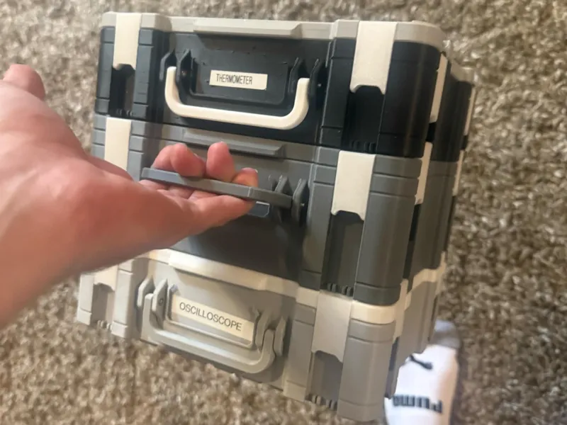 Gridfinity/Halfinity Stackable Storage Box