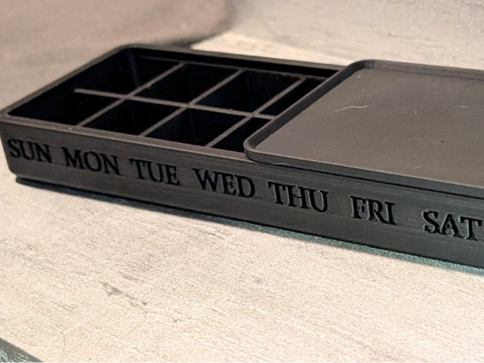 7 Day Pill Organizer