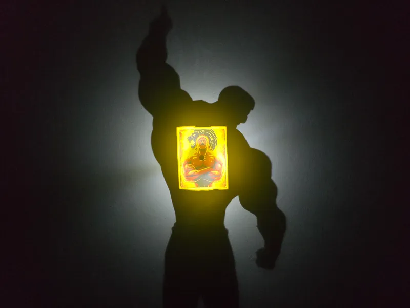 Escanor  - Lámpara de Sombra