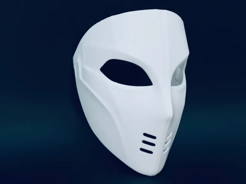 Minimalist Futuristic Full Face Mask