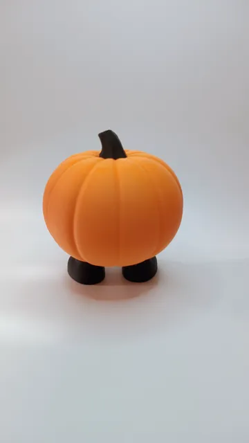 Accesorio para impresora 3D: Halloween-Kürbis "Grinskopf" mit Beinen — vista de referencia 5