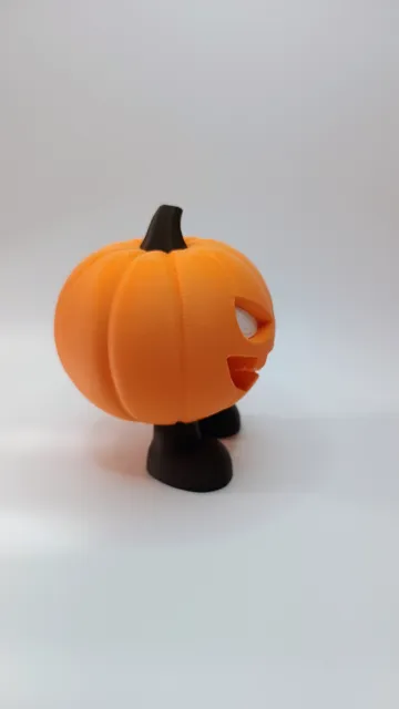 Accesorio para impresora 3D: Halloween-Kürbis "Grinskopf" mit Beinen — vista de referencia 4
