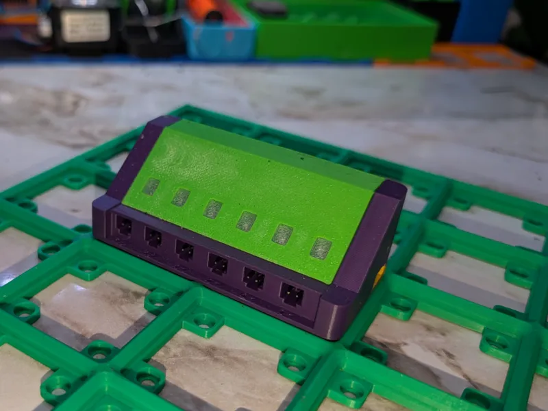 6 x 1s Lithium Charger Module Gridfinity
